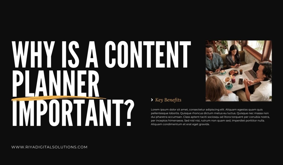 Black and White Minimalist Content Planner Presentation (1)